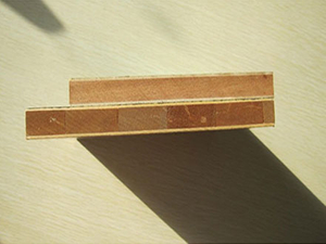 Fir Wood Core Fancy Viilu Päällystetty Blockboard