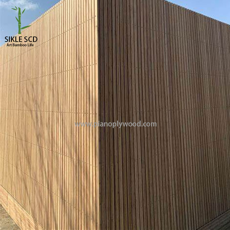 SKSEC-5(outdoor) , SKSC-5(indoor) Bamboo Cladding