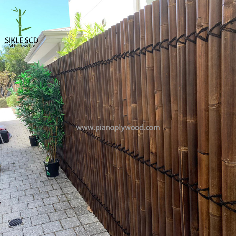 Half Bamboo Fence