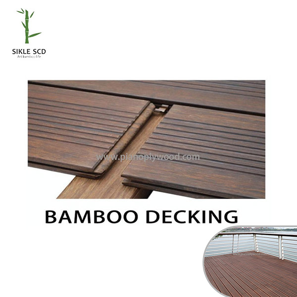Bambu -kansi/ soffit/ verhous